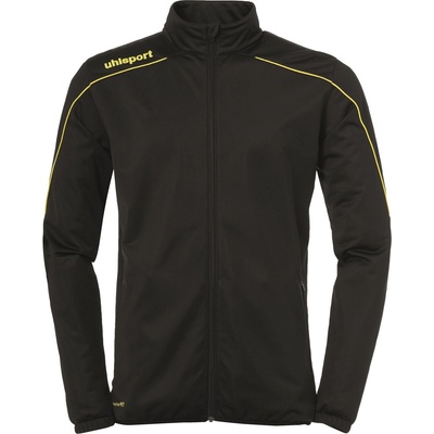 Uhlsport Яке Uhlsport Men's Stream 22 Classic Moisture-Wicking Performance Training Jacket - Black/LimeYel