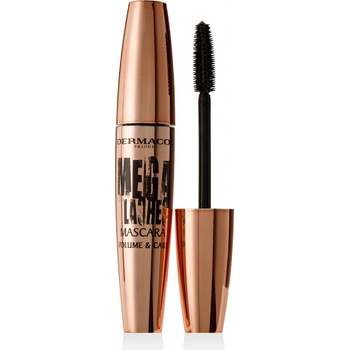 Dermacol Mega Lashes Volume & Care riasenka pre extrémny objem a intenzívnu black 13 ml