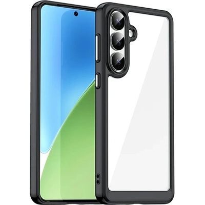 Gigapack Samsung S26 Plus GIGAPACK Силиконов протектор за телефон, удароустойчив, прозрачен заден капак, ЧЕРЕН GP-179690 (GP-179690)