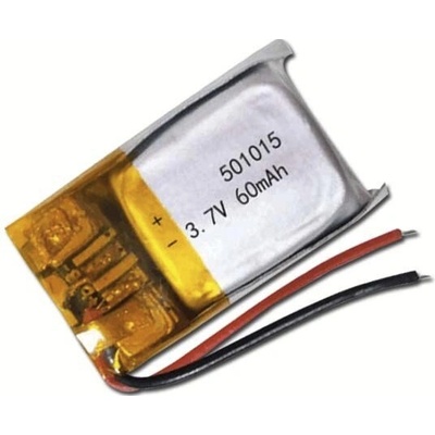 Li-Pol batéria 60mAh, 3.7V, 501015