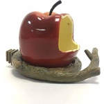  Хранилка поилка за птици- Ябълка 6cm