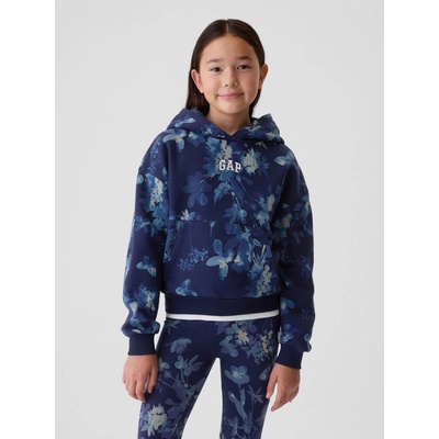 GAP dětská mikina Vintage Soft s logem tmavě modrá