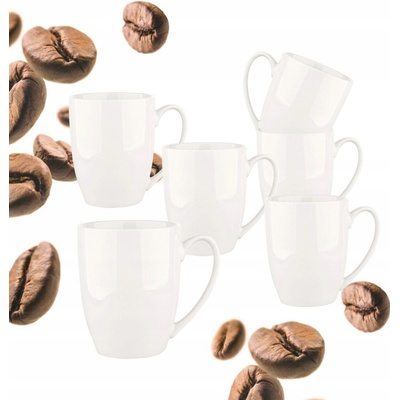 Design Hrnek s uchem na kávu čaj sada 6 hrnků Altom Bella 400 ml