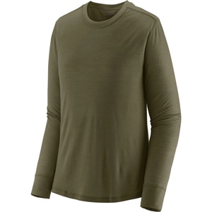 Patagonia Дамско мериносово термобельо Patagonia Women's L/S Cap Cool Merino Shirt Merino shirt - Basin Green (116-7225-1813)