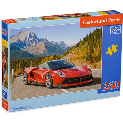 Castorland Пъзел Castorland от 260 части - Червен автомобил (B-27477-1)