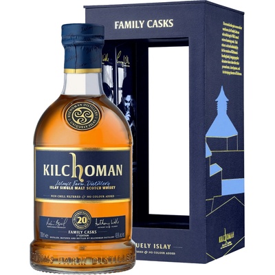 Kilchoman Family Collection 20letá 49,9% 0,7 l (karton)