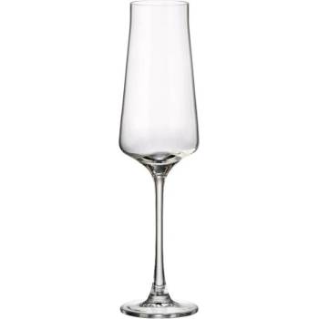 CRYSTALITE BOHEMIA BOHEMIA CETTIA POHÁR NA ŠAMPANSKÉ 6 x 270 ml