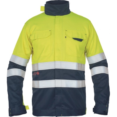 CERVA Cerva string pm hv / hi-vis мултистандартно яке - тъмносиньо/жълто 4xl (0351005172007)