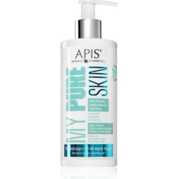 APIS NATURAL COSMETICS My Pure Skin нормализиращ почистващ гел за лице 300ml