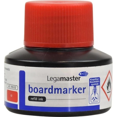 LEGAMASTER Náhradný atrament 25 ml červený