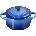 Le Creuset Съд за запичане и сервиране Mini Cocotte 250 мл наситено небесносин (71901102200100)