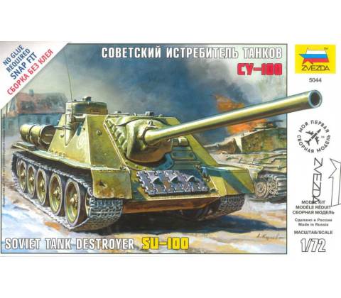 Zvezda SU-100 1:72