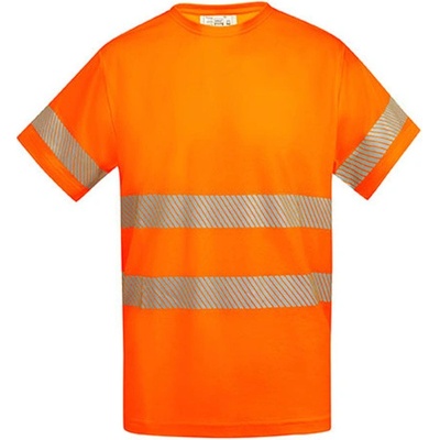Roly Tauri pánske reflexné tričko HV9317 Fluor Orange M