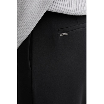 Guess Панталон Guess ROBERTA в черно със стандартна кройка, с висока талия W5YB01 WH9Y2 (W5YB01.WH9Y2)