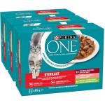 PURINA ONE STERILCAT говеждо, сьомга и пуйка в сос 36 x 85 г
