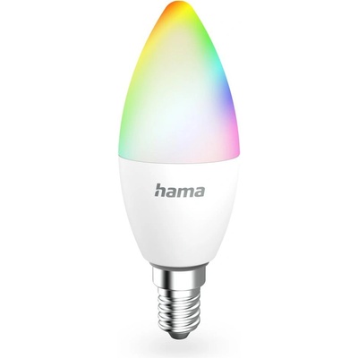 Hama Смарт LED крушка WLAN, E14, Matter, 4, 9 W, RGBW, 176641 (176641)