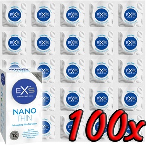 EXS Condoms Nano Thin 100 pack