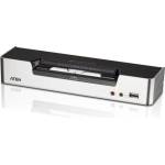 ATEN kvm превключвател usb dvi, 2 порта - cs1642a cs1642a-at-g (cs1642a-at-g)