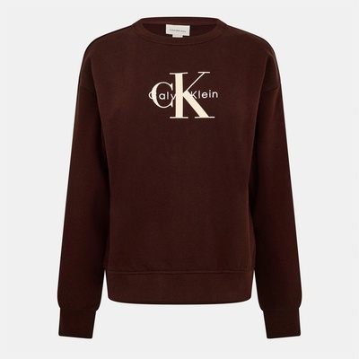Calvin Klein Блуза Calvin Klein Jeans Women's Cotton Crew Sweatshirt - Mocha Brown