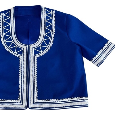 КАРНАВАЛ МЪЖКИ ШОПСКИ ЕЛЕК С БЕЛИ ГАЙТАНИ - Модел 18 (787720242218)