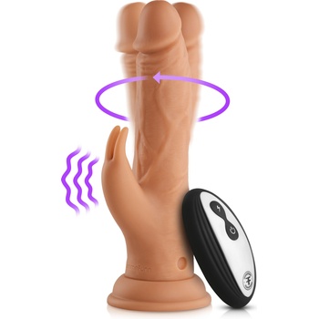 Image 1 of FemmeFunn Wireless Turbo Rabbit Nude