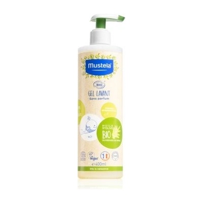Mustela BIO umývací gél na telo a vlasy pre deti od narodenia 400 ml
