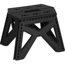 Skládací stolička SPRINGOS STAX černá