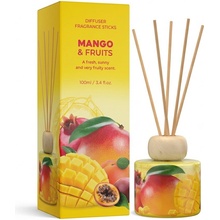 Bartek Candles Aroma difuzér Mango & Fruits s tyčinkami 100 ml