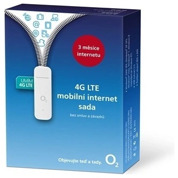 O2 Mobilní internet - SIM + LTE USB Modem + 4,5 GB P.E3372HUSB.0Z90