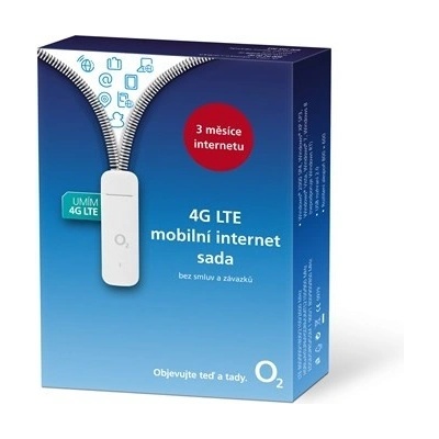 O2 Mobilní internet - SIM + LTE USB Modem + 4,5 GB P.E3372HUSB.0Z90 ...