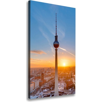 Vertikálny foto obraz na plátne Televízna veža 50x100 cm