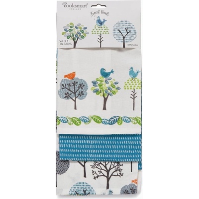Cooksmart ® Forest Birds 45x65 cm 3 ks