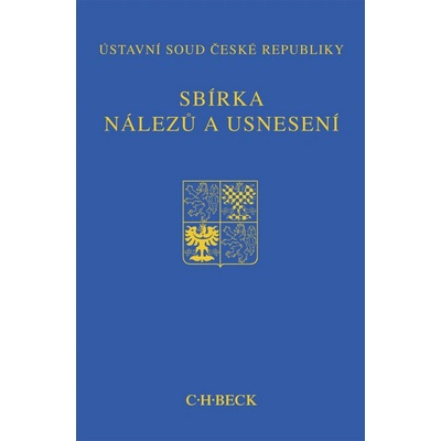 Sbírka nálezů a usnesení ÚS ČR, svazek 81 vč. CD