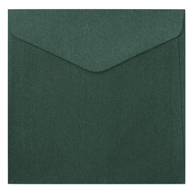 Obálky 160x160 mm Pearl zelená 150g, 10ks, Galeria Papieru