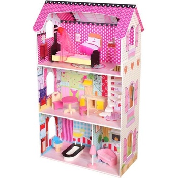 Tao Toy Дървена къща за кукли 63 x 33, 5 x 106см