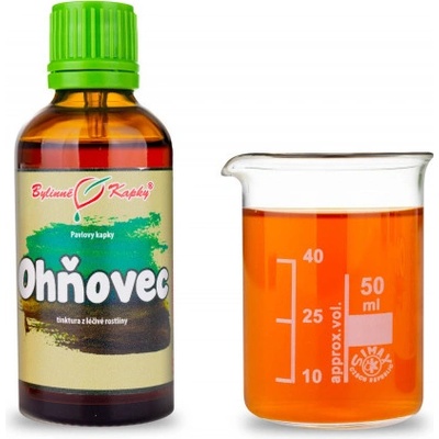Bylinné kapky Ohňovec tinktura 50 ml