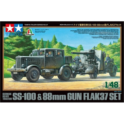 Tamiya SS 100+88mm Flak 37 1:48