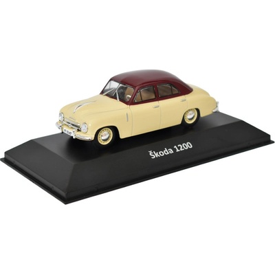 DeAgostini škoda 1200 sedan Kaleidoskop slavných vozů časopis s modelem 1 1:43