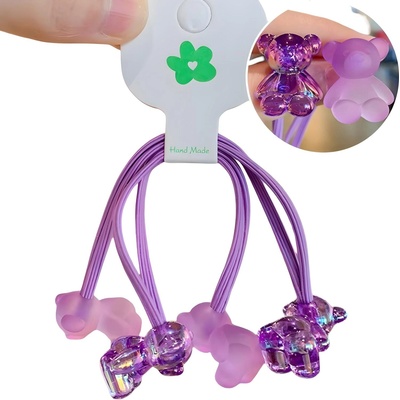 HARAHU Гумички за коса be-38325 - Лилава kp38325 (be-38325)