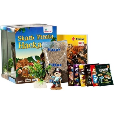 Diversa Pirát akvarijný set 10 l