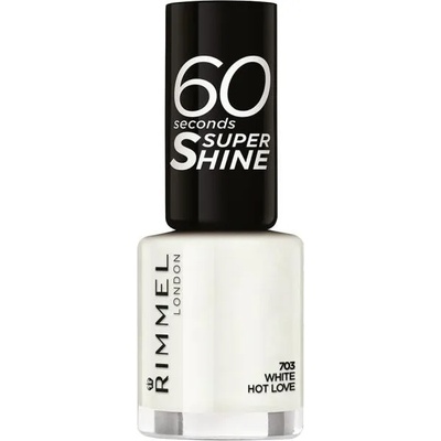 Rimmel London 60 Seconds Shine 703 White Hot Love 8 ml