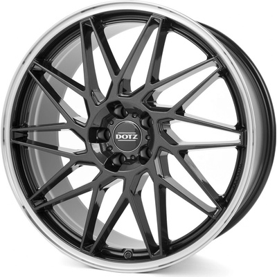 DOTZ Tanaka 8x18 5x112 ET48 gunmetal polished