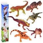 Jokomisiada Lizard reptiles Set of lizards 6 pcs ZA4189