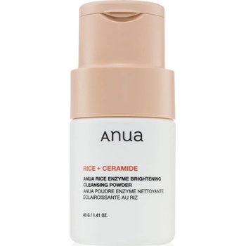Anua Rice Enzyme Brightening Cleansing Powder нежна почистваща пудра за лице 40 гр
