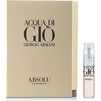 Giorgio Armani Acqua di Gio Absolu Pour Homme Eau de Parfum Sample Spray 1.2 ml за мъже