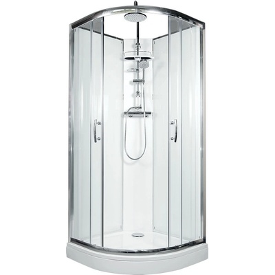 ARTTEC BRILIANT 90 x 90 cm -Termo sprchový box model 6 čiré sklo