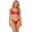 Obsessive Crimessa 2-pcs Set Red S/M