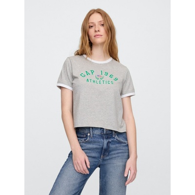 GAP Тениска GAP GAP | Siv | ЖЕНИ | XXS