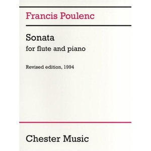 Poulenc Sonata Flute and Piano | Francis Poulenc (ISBN: 9780711943988)