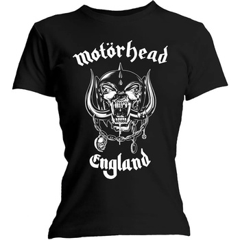 Motörhead Риза England Womens Black 2XL (MHEADTEE53LB05)